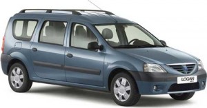 La Dacia Logan MCV, un break aux allures de monospace de face