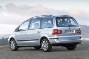 Volkswagen sharan vue de derriere