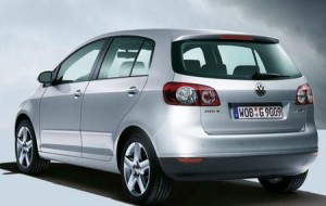 Volkswagen Golf Plus vue de l'arriere